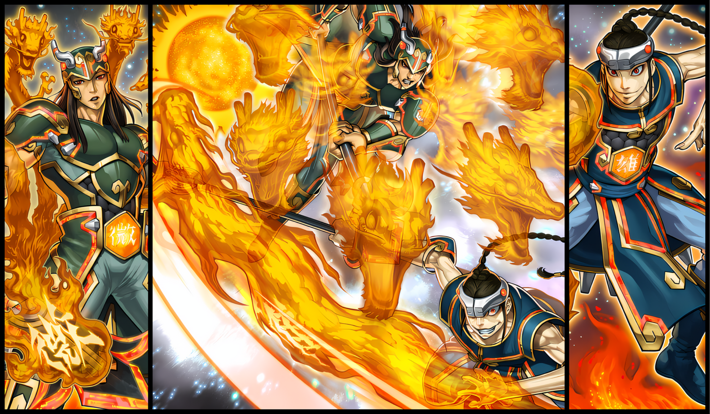 Playmat Yu-Gi-Oh! - Fire Formation: Tensen