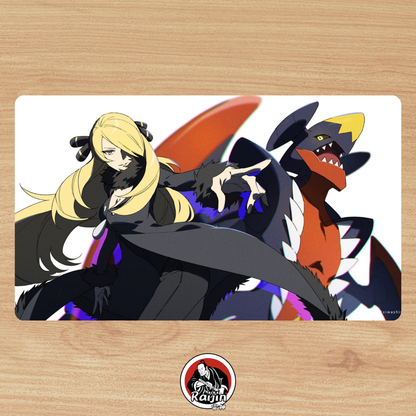 Playmat Pokemon - Cynthia & Garchomp