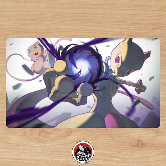 Playmat Pokemon - Mew & Mewtwo