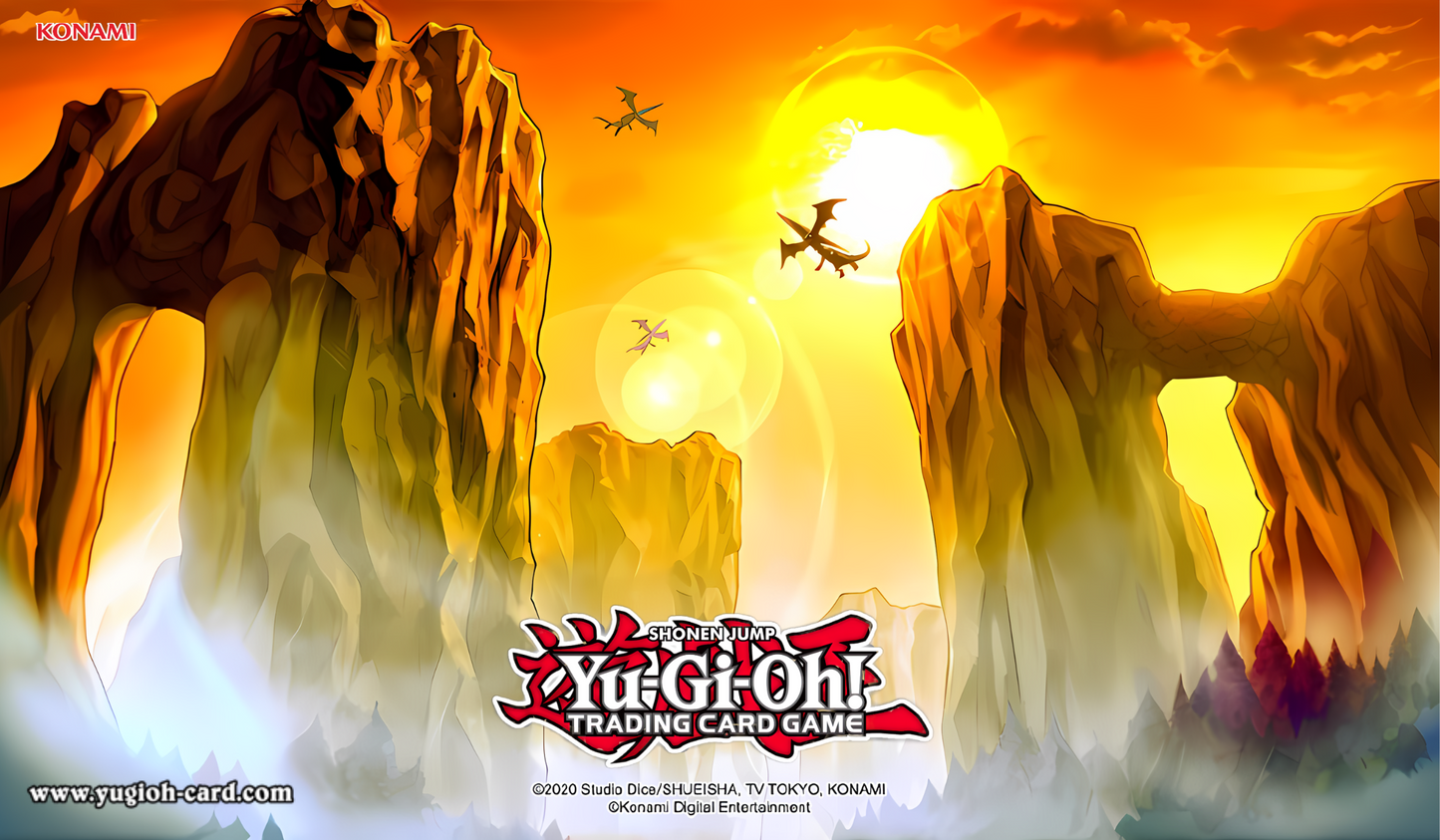 Playmat Yu-Gi-Oh! - Dragon Ravine