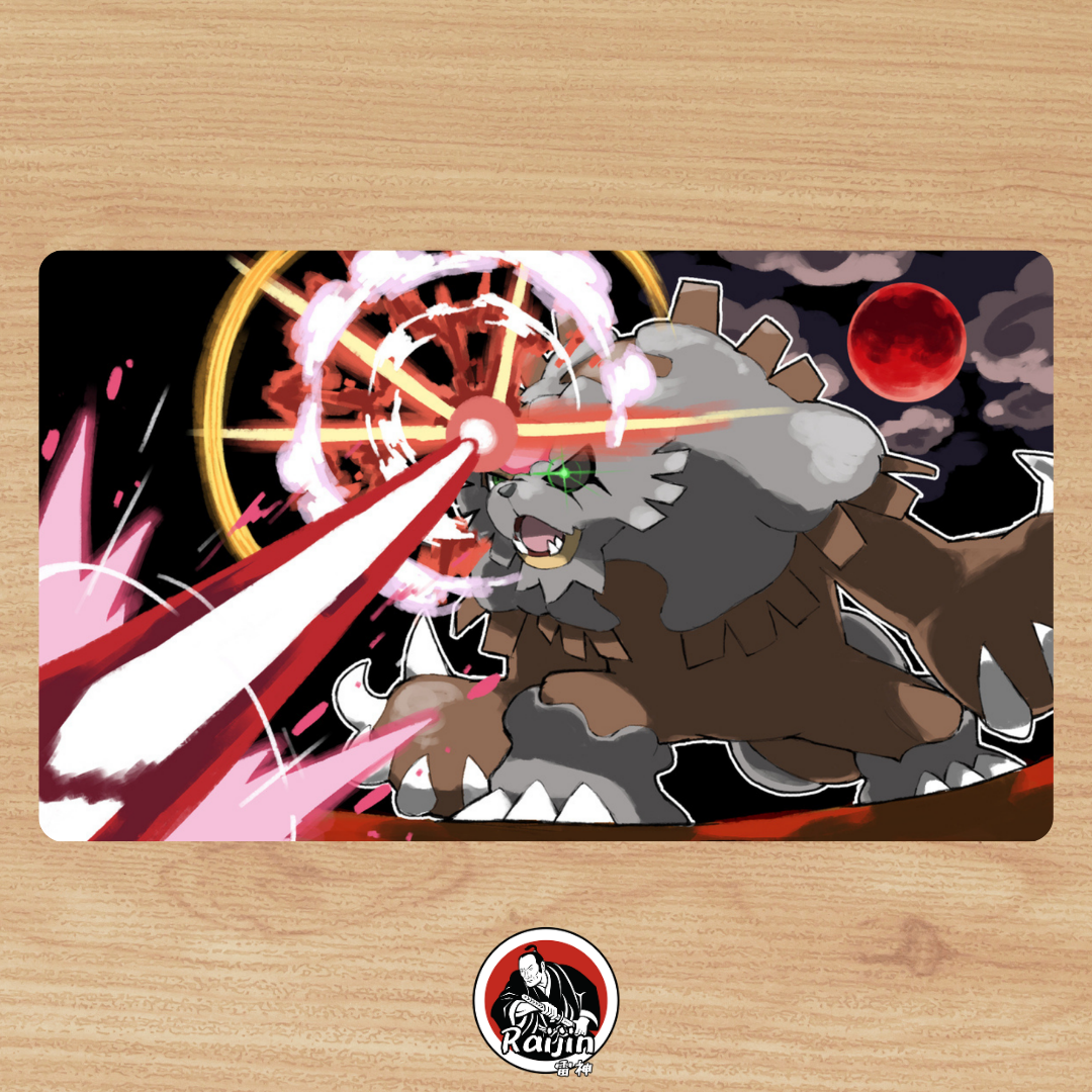 Playmat Pokemon - Bloodmoon Ursaluna