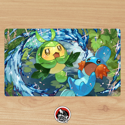 Playmat Pokemon - Mudkip & Swadloon