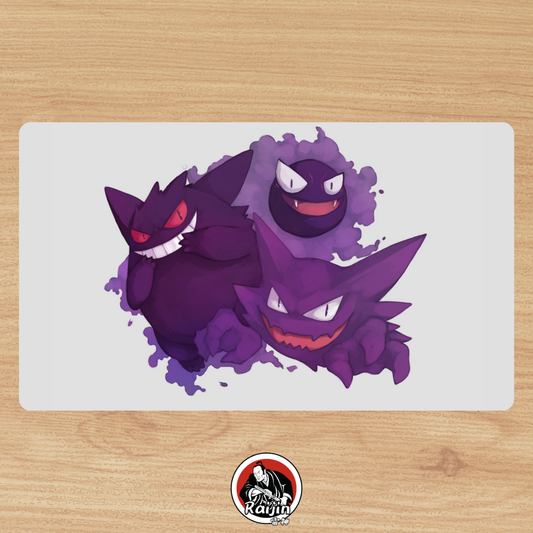 Playmat Pokemon - Gastly, Haunter & Gengar