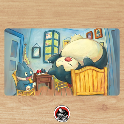 Playmat Pokemon - Snorlax Van Gogh