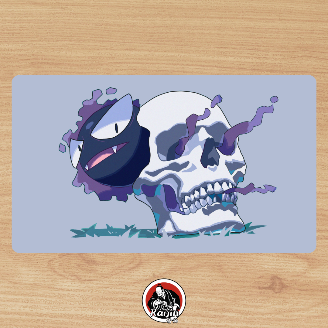 Playmat Pokemon - Gastly Skull