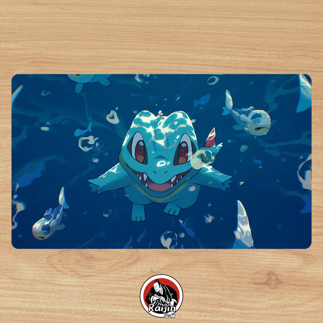 Playmat Pokemon - Totodile