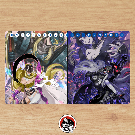 Playmat Digimon - Angewomon vs LadyDevimon