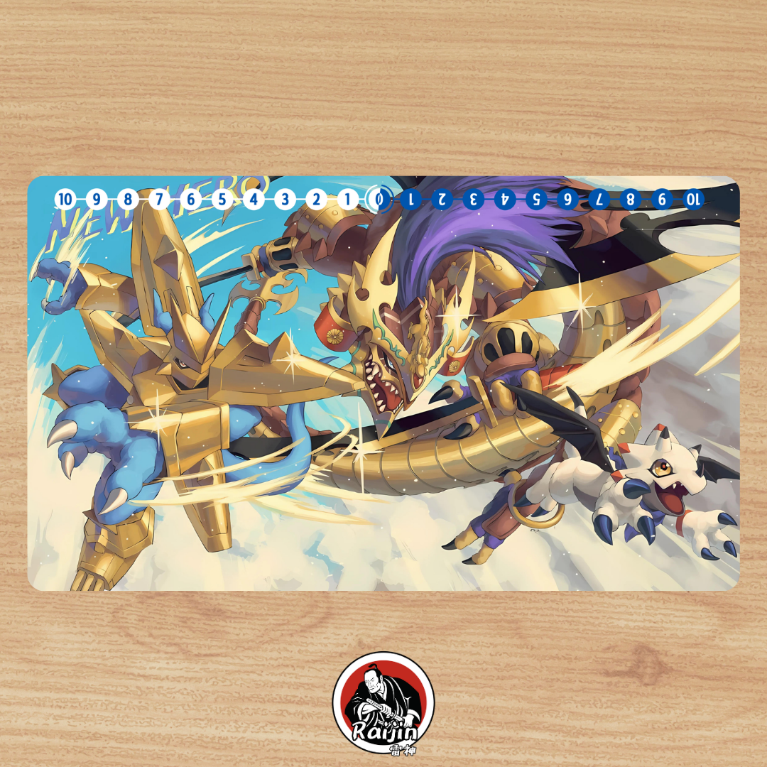 Playmat Digimon - New HERO