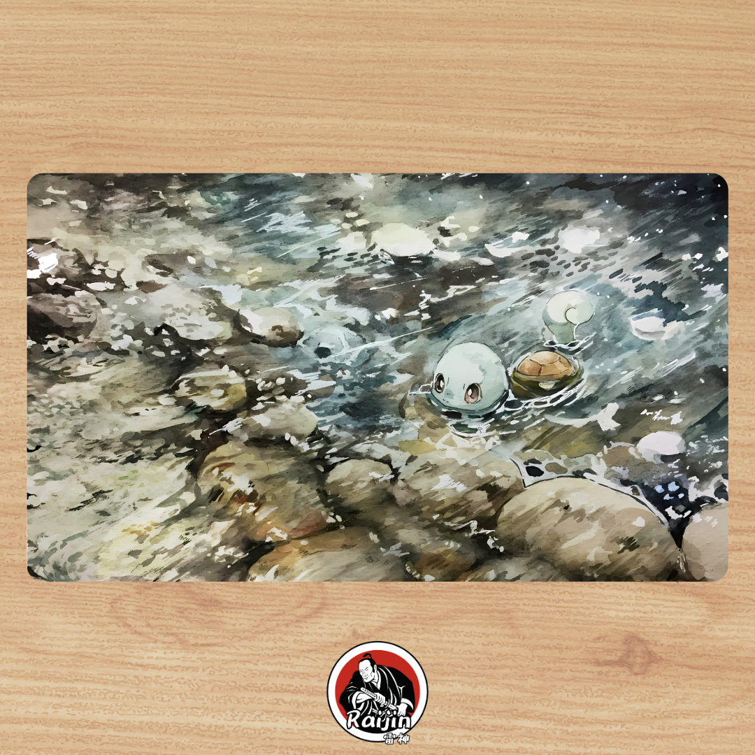 Playmat Pokemon - Squirtle Art