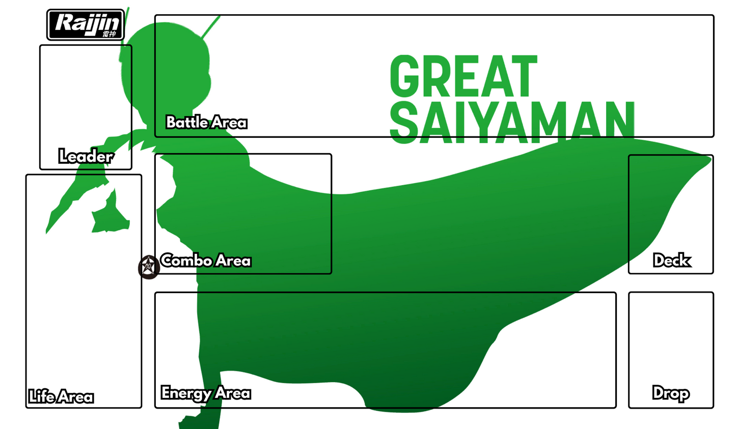 Playmat Dragon Ball Fusion World - Great Saiyaman