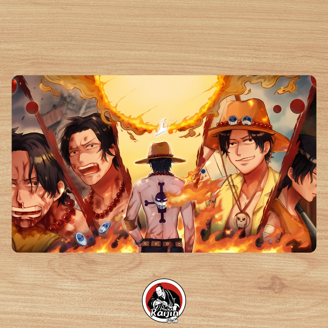 Playmat One Piece - Portgas D. Ace