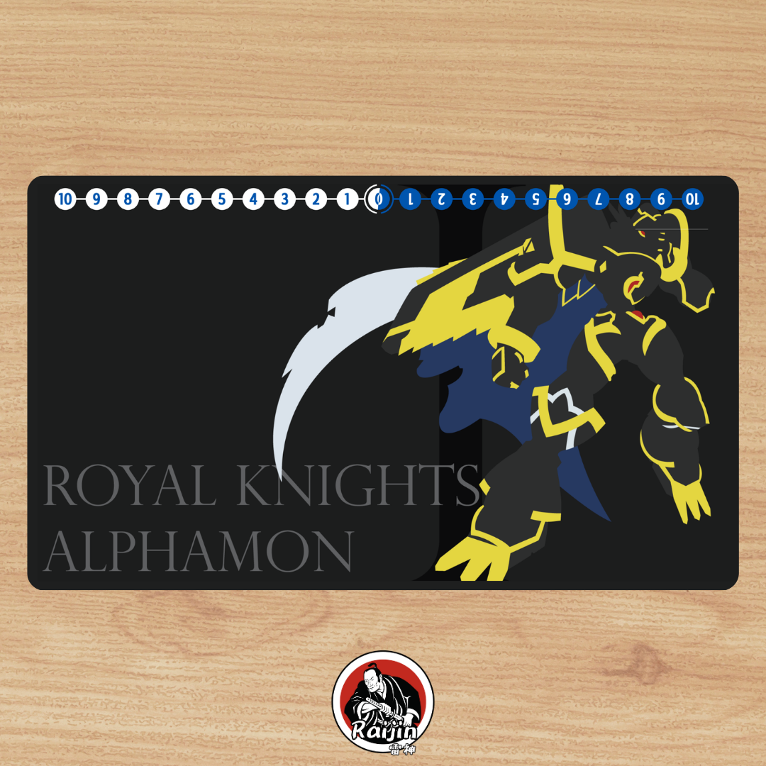 Playmat Digimon - ROYAL KNIGHTS: ALPHAMON