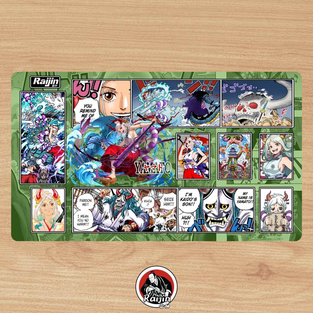 Playmat One Piece - Yamato (RAIJIN CUSTOM MAT)