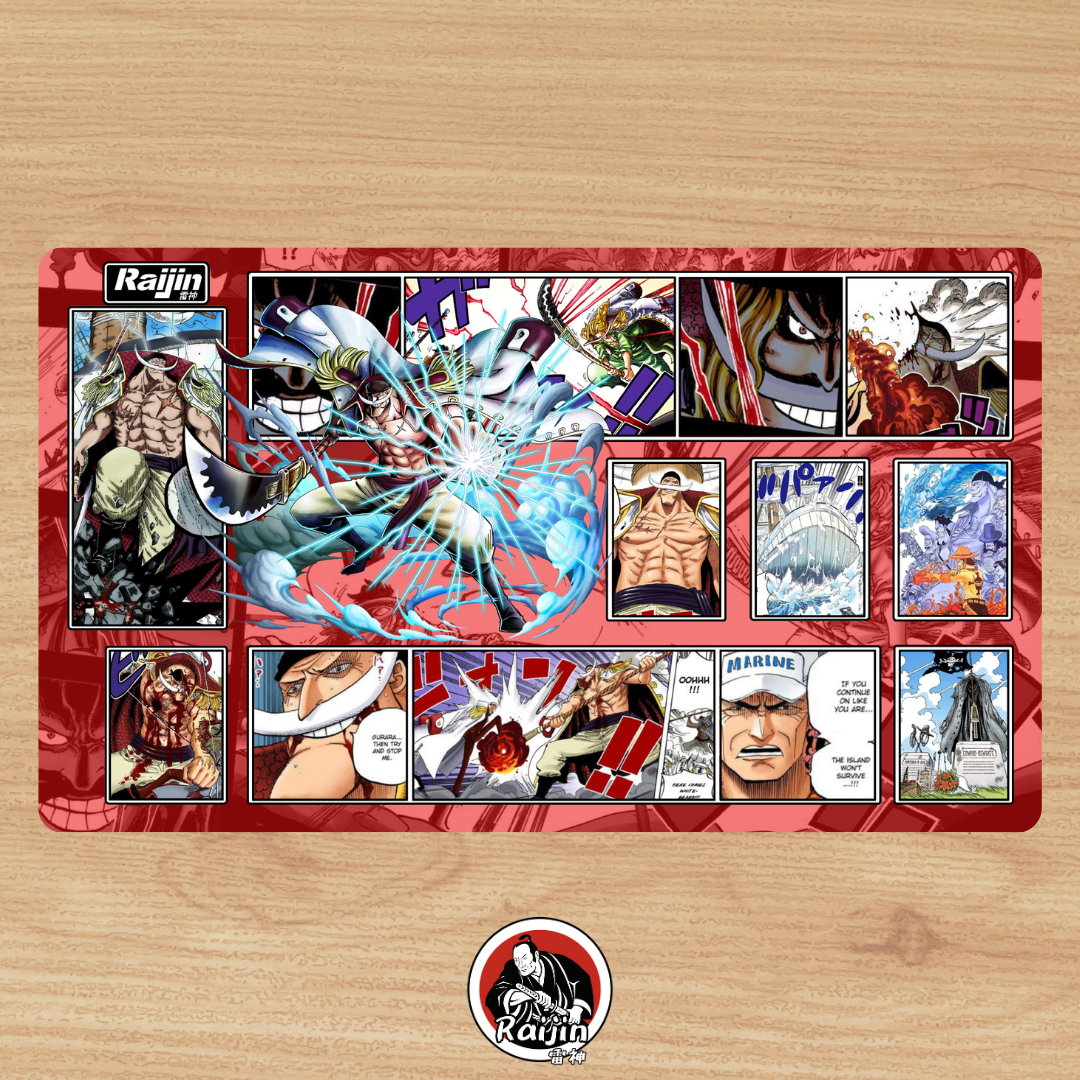 Playmat One Piece - WhiteBeard (RAIJIN CUSTOM MAT)