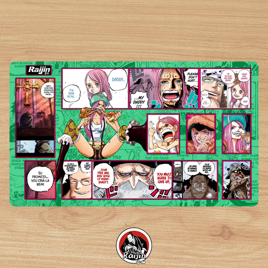 Playmat One Piece - Jewelry Bonney (RAIJIN CUSTOM MAT)