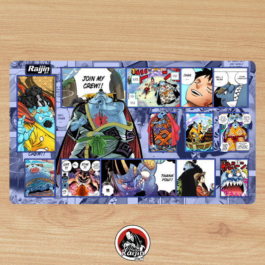 Playmat One Piece - Jinbe! (RAIJIM CUSTOM MAT)