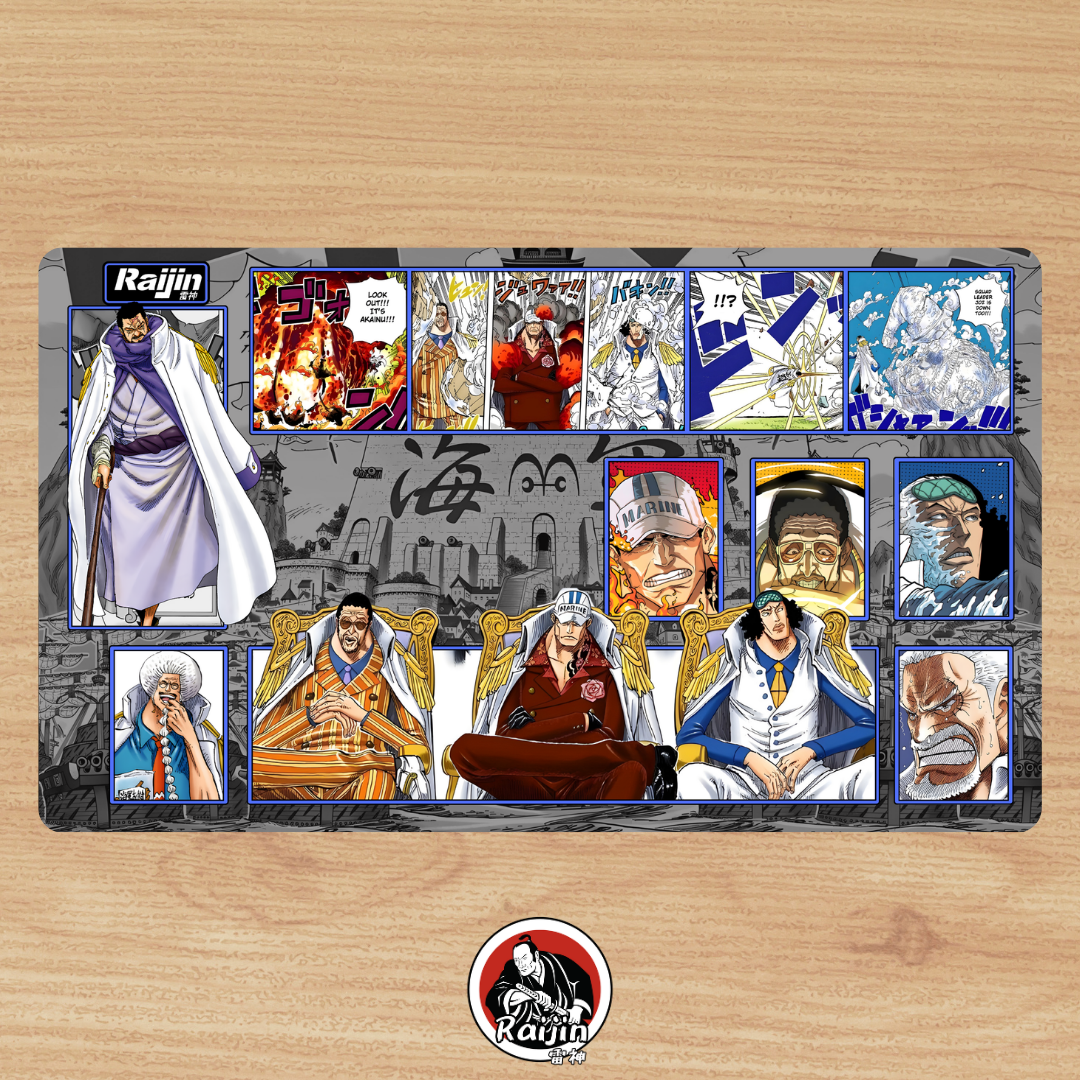 Playmat One Piece - Marine (RAIJIN CUSTOM MAT)