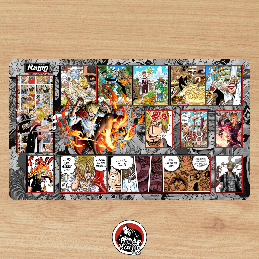 Playmat One Piece - Sanji (RAIJIN CUSTOM MAT)