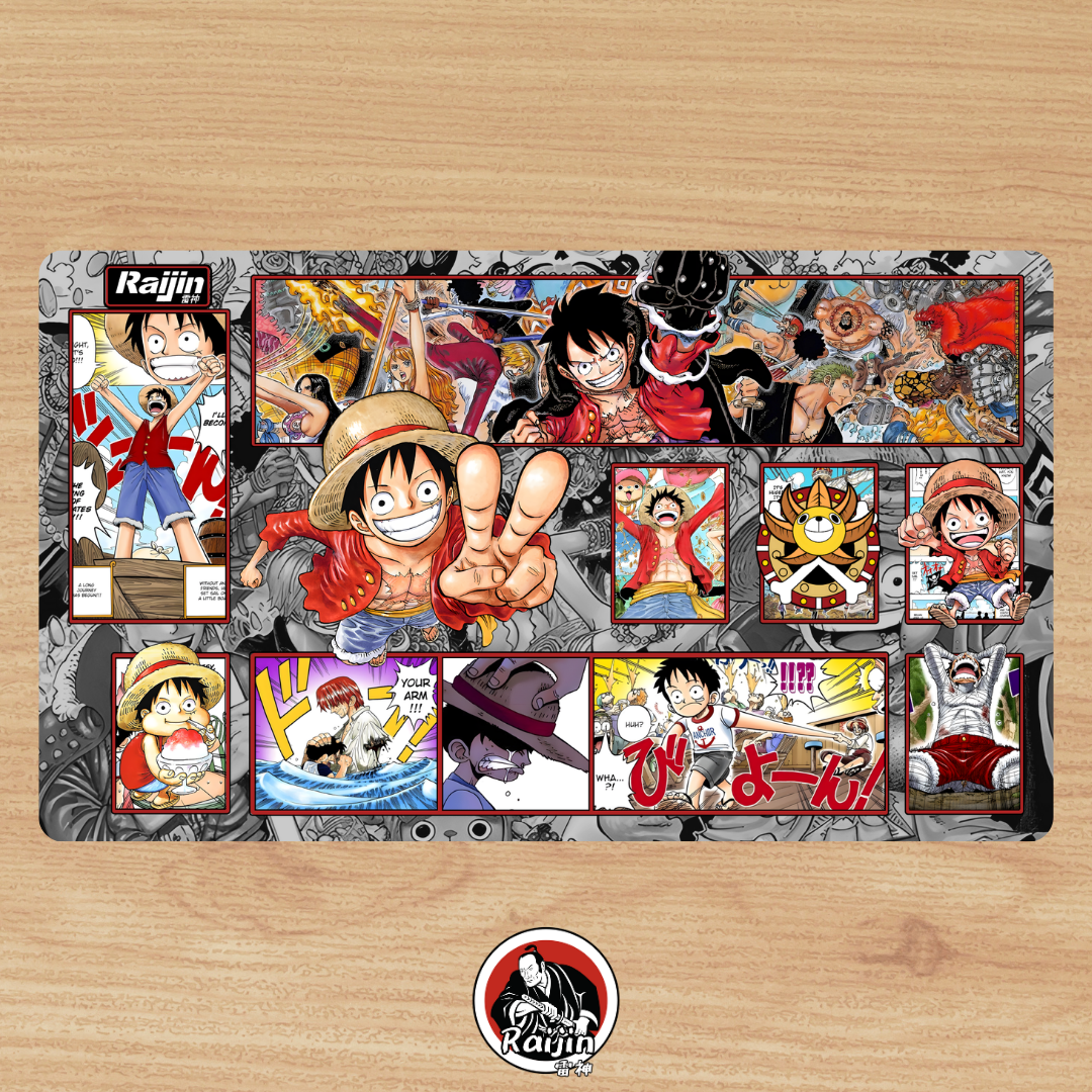 Playmat One Piece - Monkey D. Luffy (RAIJIN CUSTOM MAT)