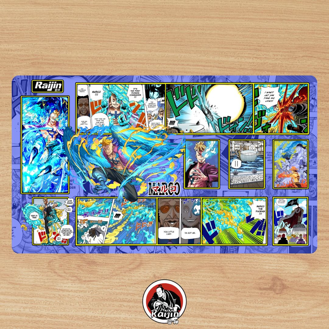 Playmat One Piece - MARCO! (RAIJIN CUSTOM MAT)