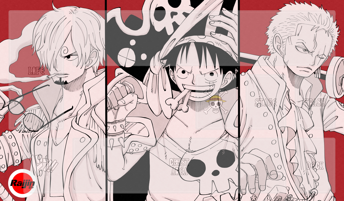 Playmat One Piece - Monster Trio