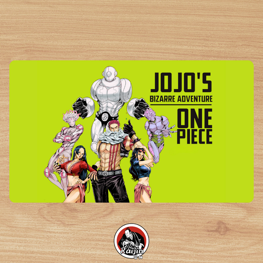 Playmat One Piece - JoJo's Bizarre Adventure Theme - Nico Robin, Boa Hancock & Katakuri