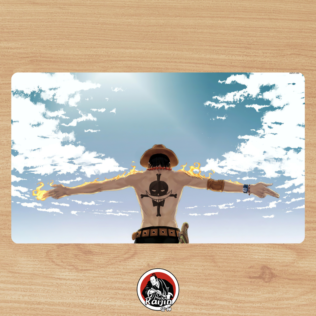 Playmat One Piece - Portgas D. Ace #4