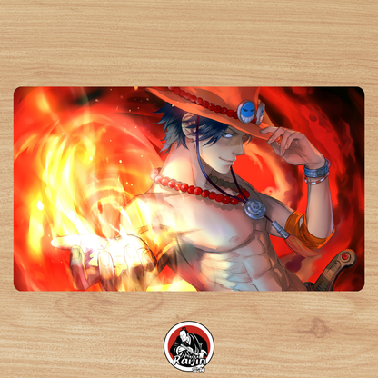 Playmat One Piece - Portgas D. Ace #2