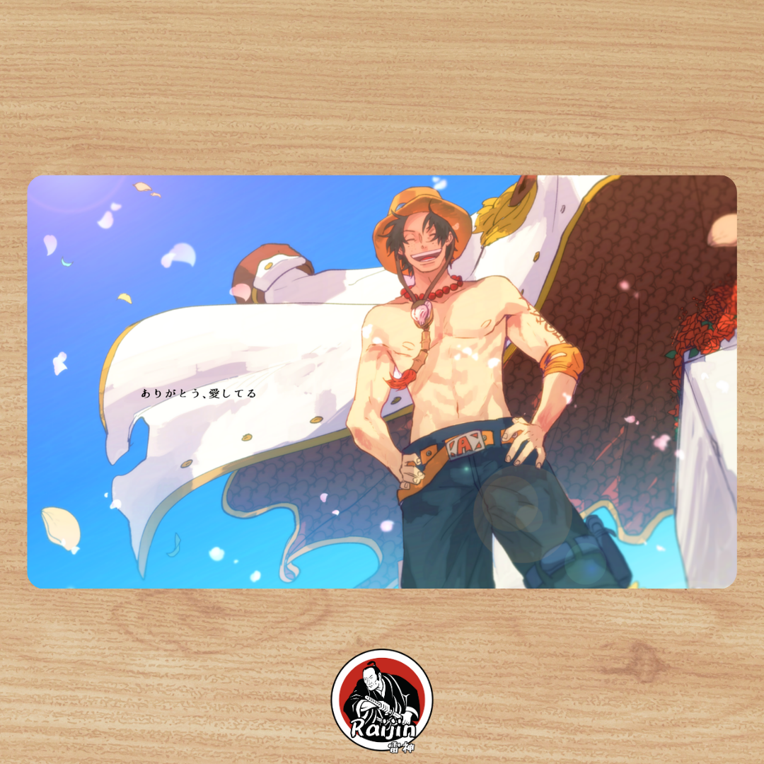 Playmat One Piece - Portgas D. Ace