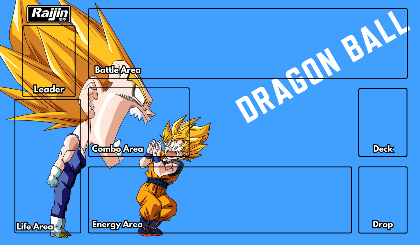 Playmat Dragon Ball Fusion World - Goku & Vegeta