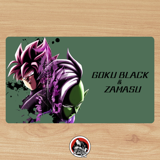 Playmat Dragon Ball - Villain Theme: Goku Black & Zamasu!