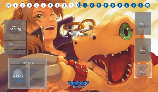 Playmat Digimon - Masaru & Agumon