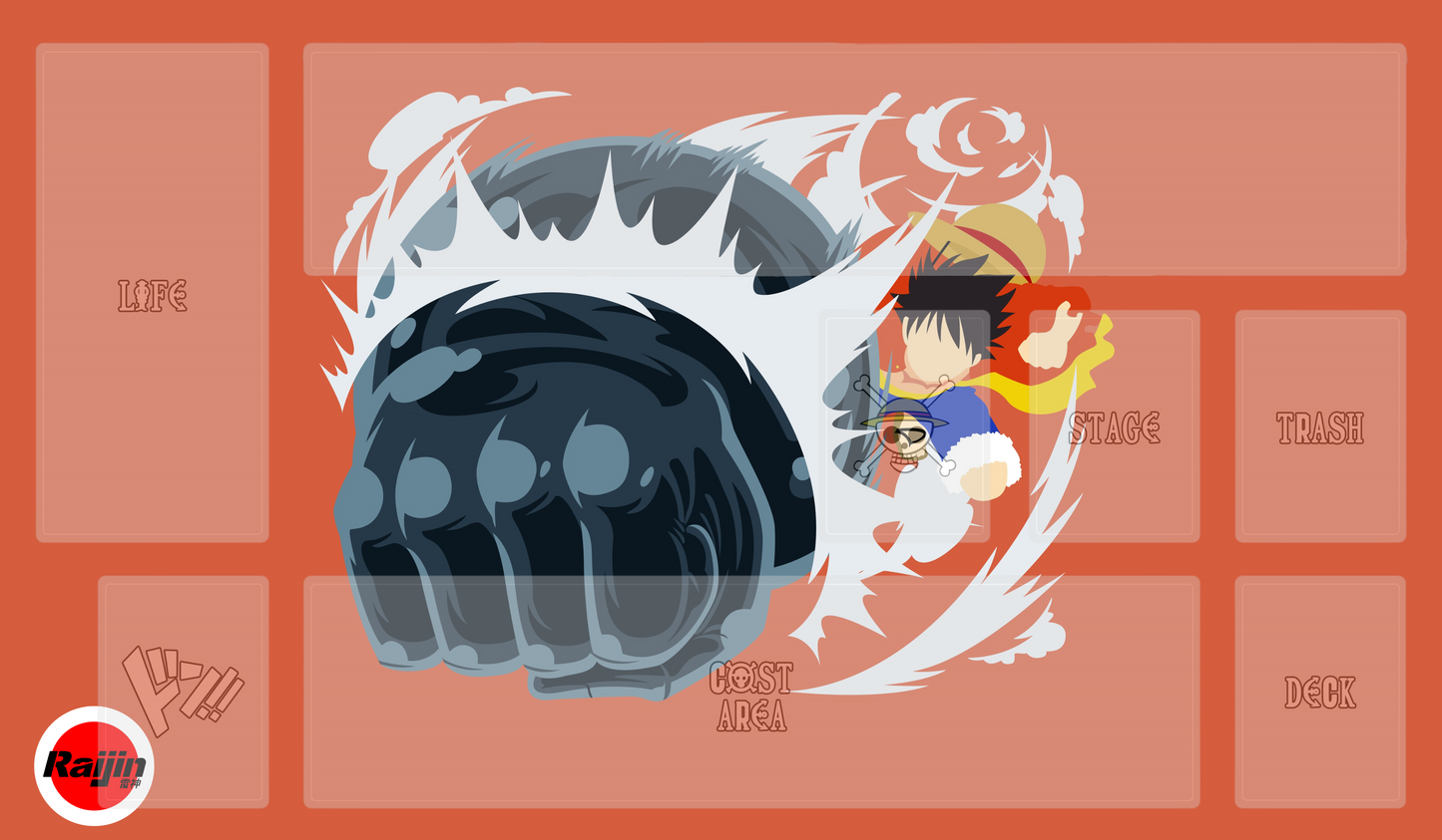 Playmat One Piece - Luffy Giant Punch