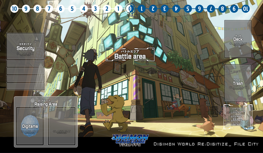 Playmat Digimon - Digimon World Re:Digitize_ File City