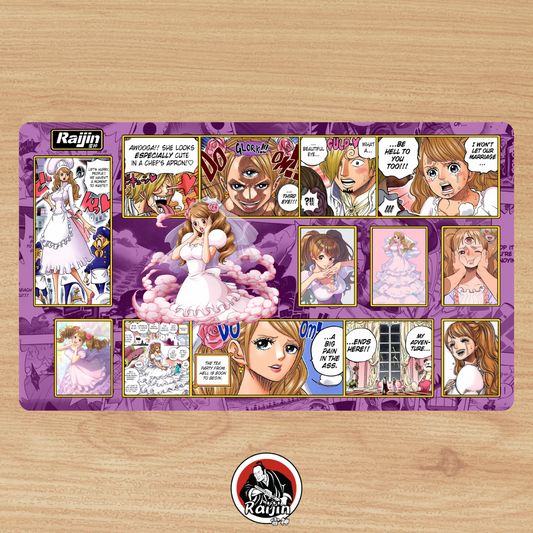 Playmat One Piece - Charlotte Pudding (RAIJIN CUSTOM MAT)