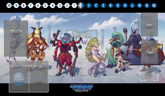 Playmat Digimon - Olympians