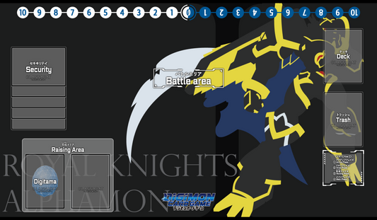 Playmat Digimon - ROYAL KNIGHTS: ALPHAMON