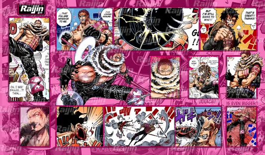 Playmat One Piece - Charlotte Katakuri (Pink)