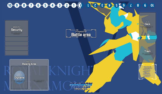 Playmat Digimon - ROYAL KNIGHTS: MAGNAMON