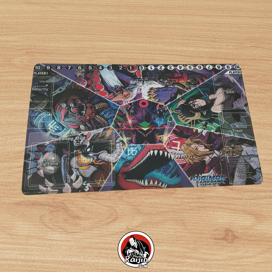 Playmat Digimon - Seven Demons Lords!