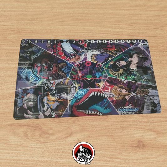 Playmat Digimon - Seven Demons Lords!