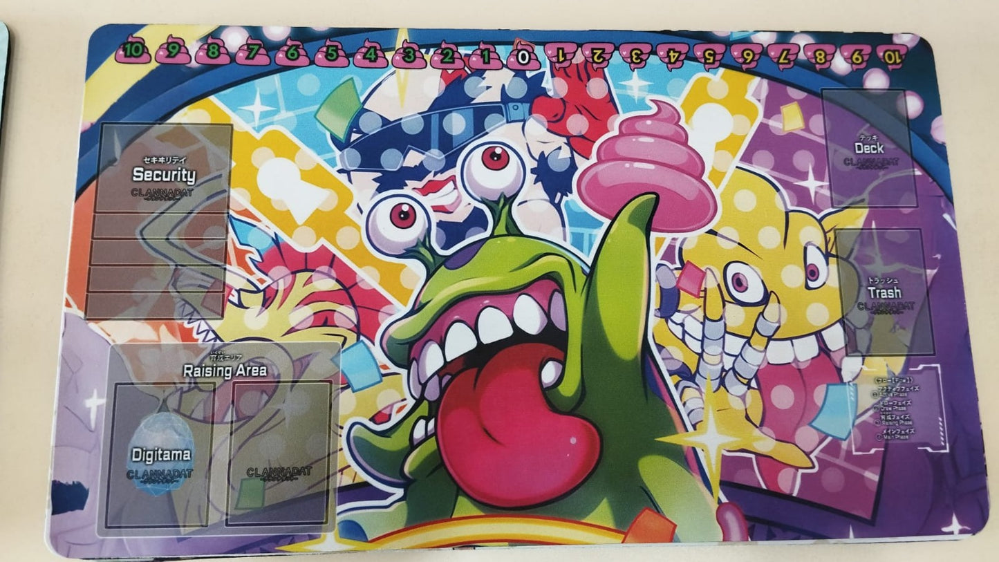 Playmat Digimon - Numemon & Friends