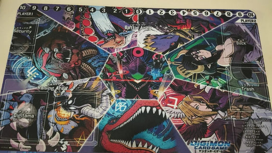 Playmat Digimon - Seven Demons Lords!
