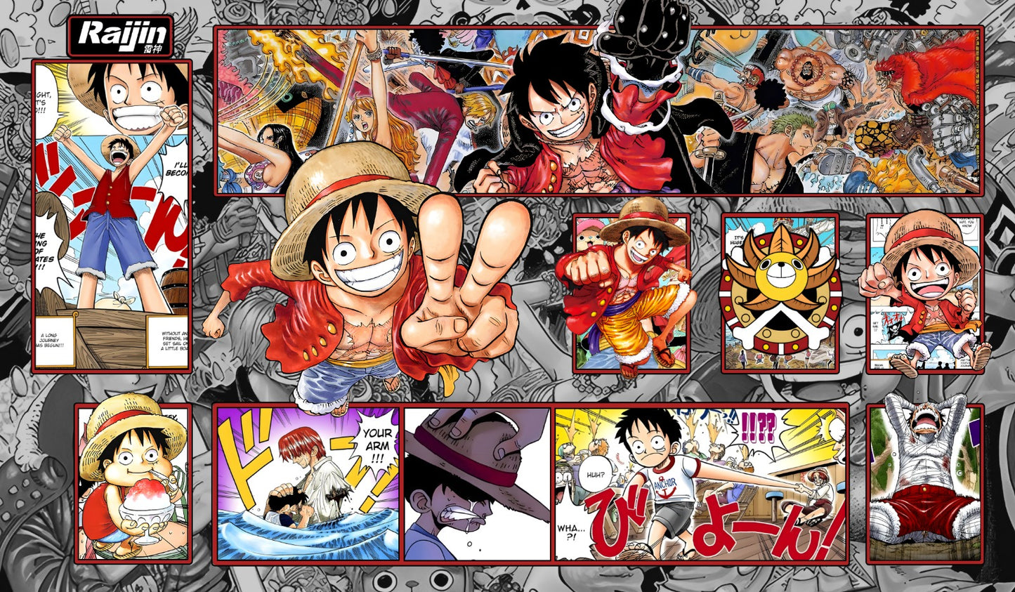 Playmat One Piece - Monkey D. Luffy (RAIJIN CUSTOM MAT)